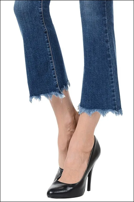 CROPPED BELL BOTTOMS