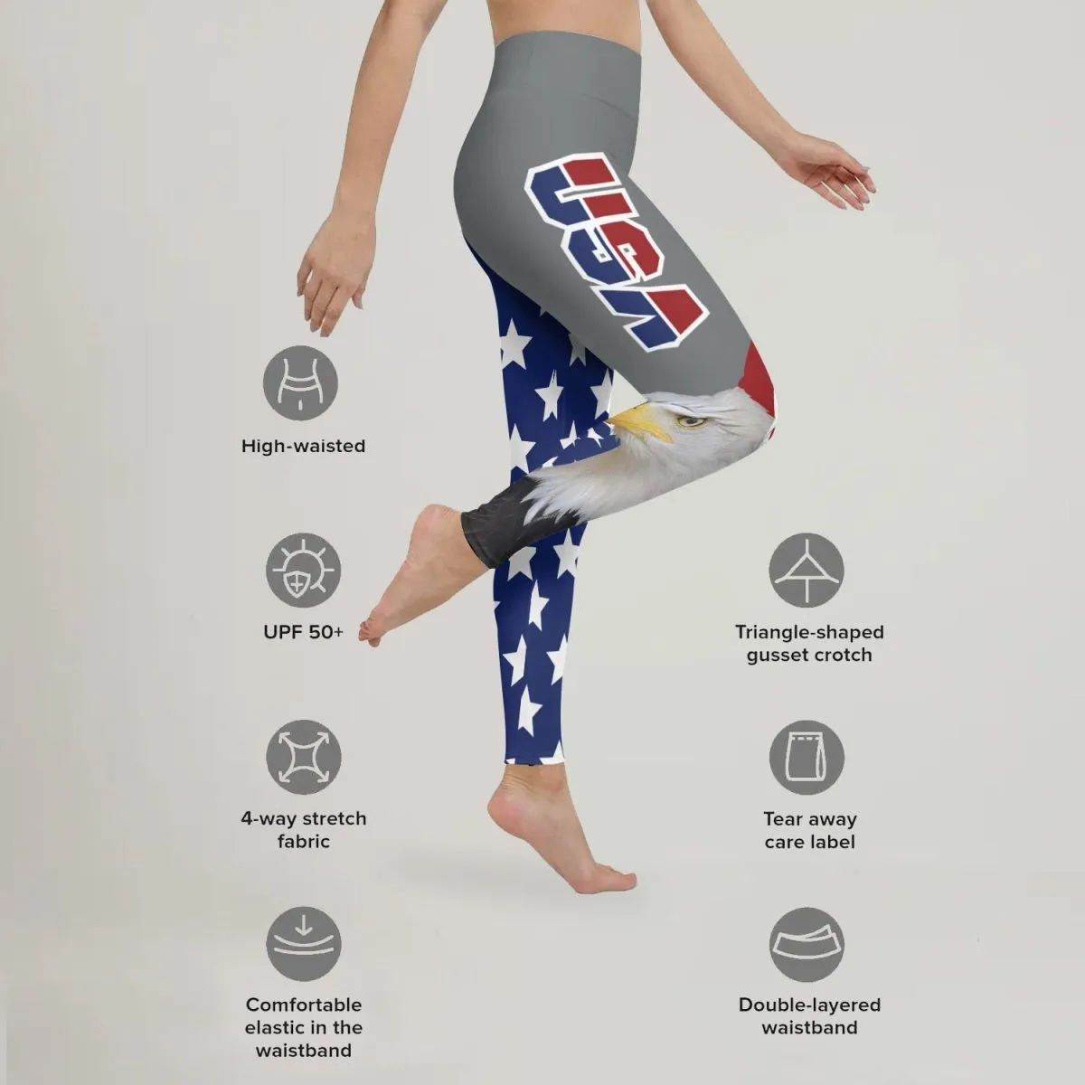 Eagle Symbol Of America Leggings
