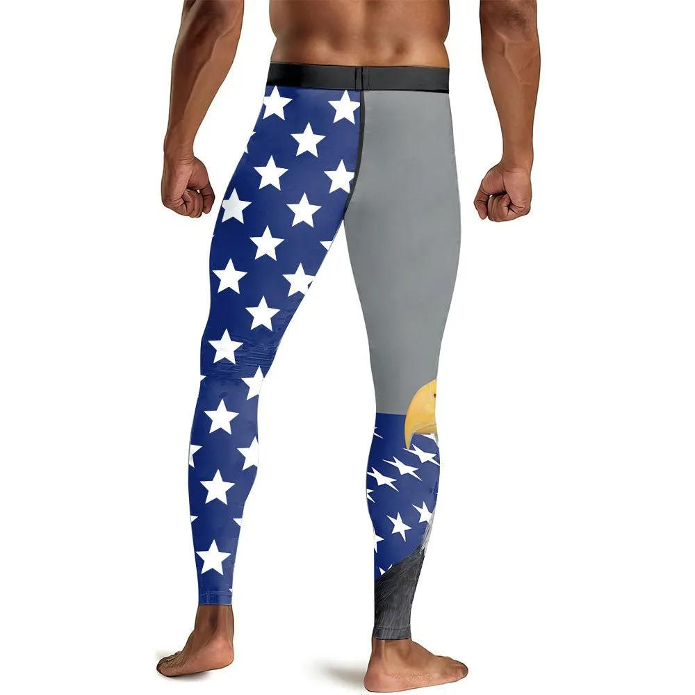 Eagle Symbol Of America Men's Compression Leggings