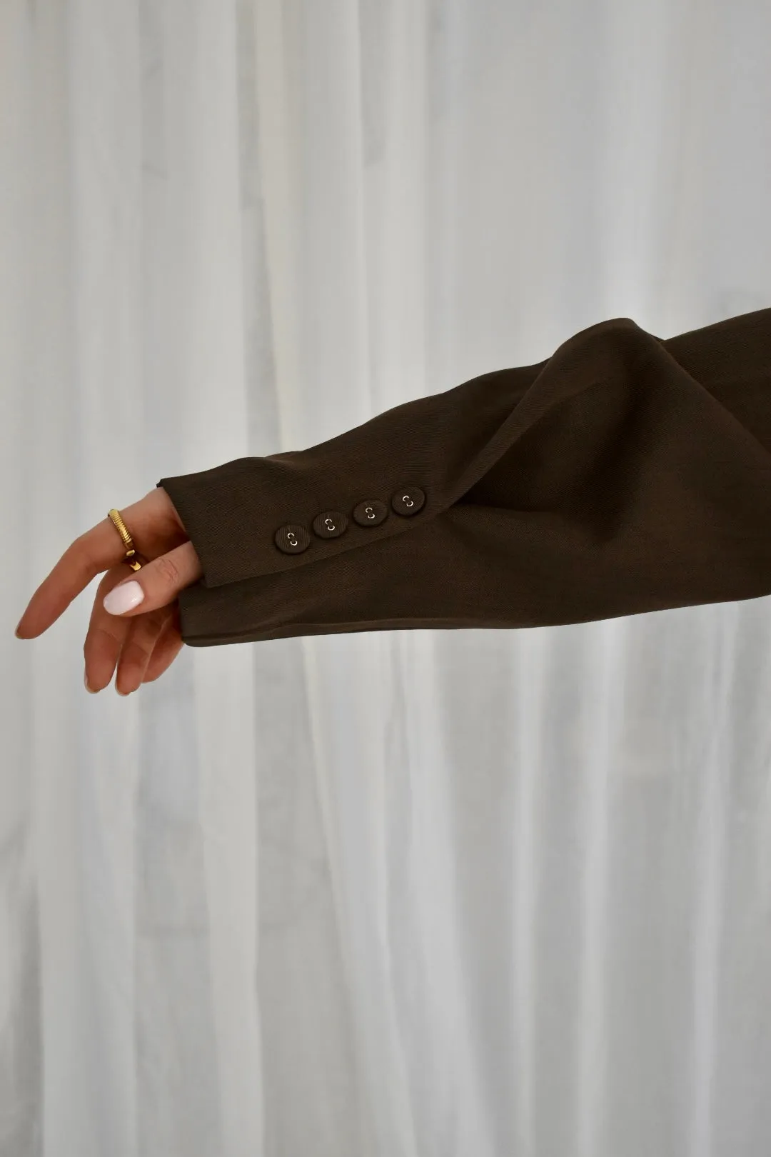 Muse Blazer - Bruin